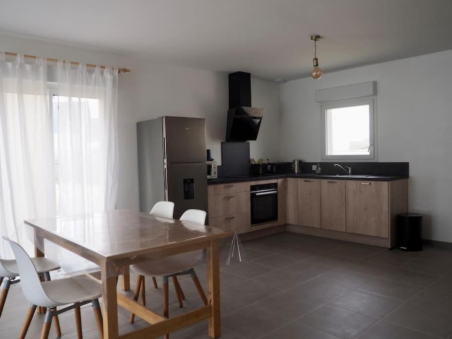 Maison 6-8 Personnes 3 Chambres Les Pieux Buitenkant foto