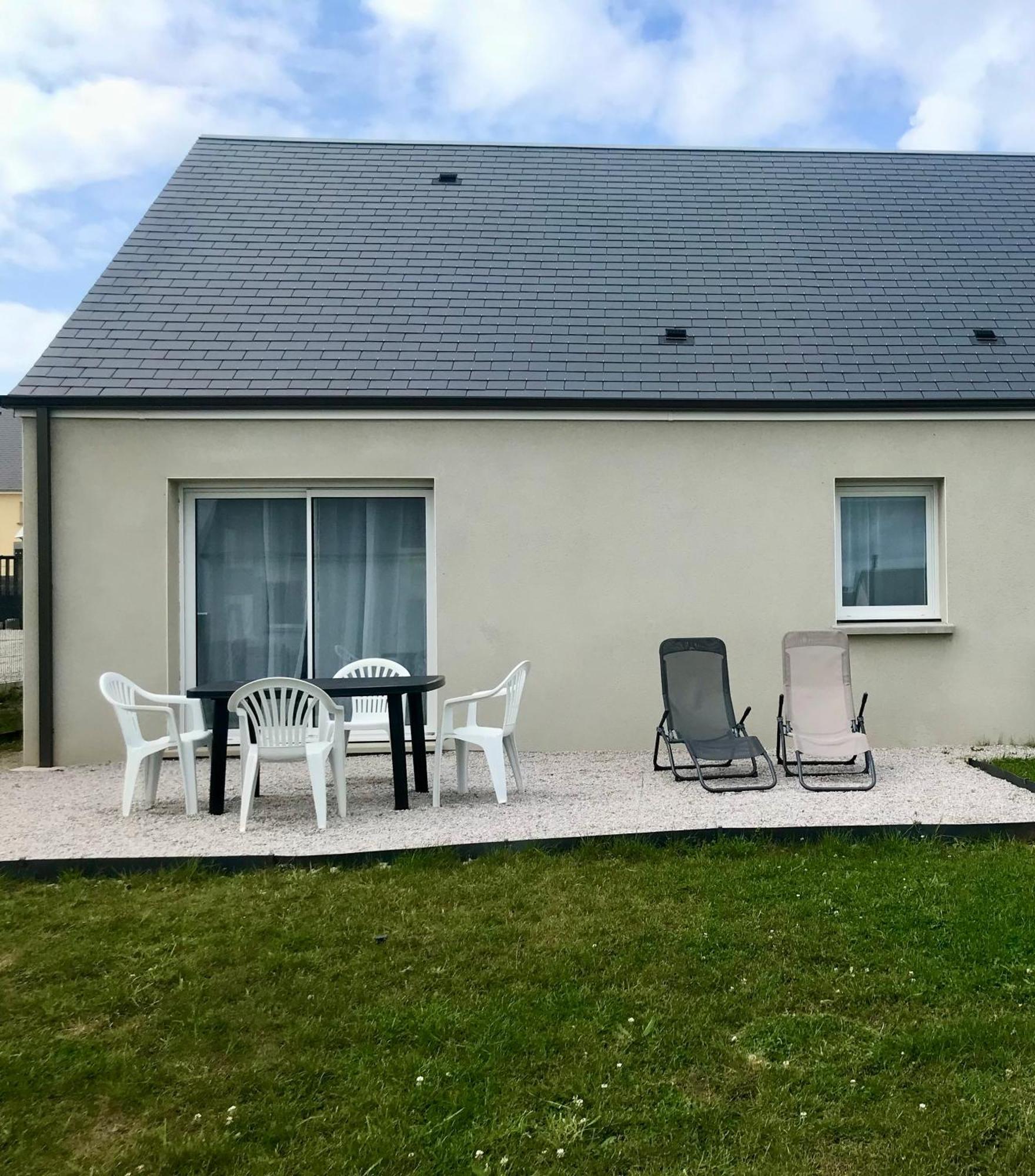 Maison 6-8 Personnes 3 Chambres Les Pieux Buitenkant foto